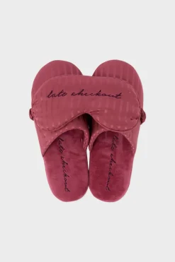 Clearance ETAM Conjunto de zapatillas destalonadas y antifaz PETUNIA