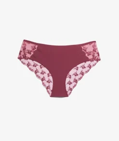 Outlet ETAM Culote de tul bordado TERRACOTA