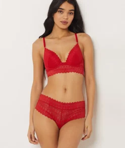 Clearance ETAM Culote encaje gráfico ROJO