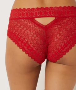 Clearance ETAM Culote encaje gráfico ROJO