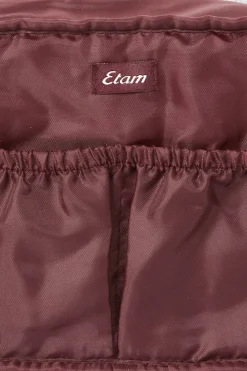 New ETAM Estuche con estampado BURDEOS GRANATE