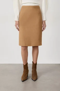 Sale ETAM Falda midi TOPO