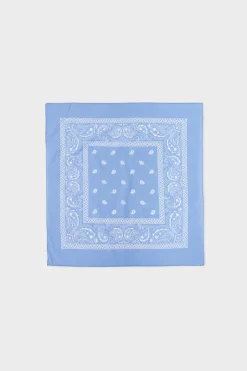 Discount ETAM Foulard estampado de algodón AZUL CLARO