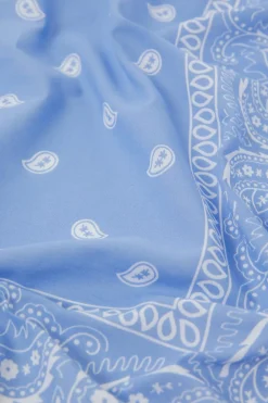 Discount ETAM Foulard estampado de algodón AZUL CLARO