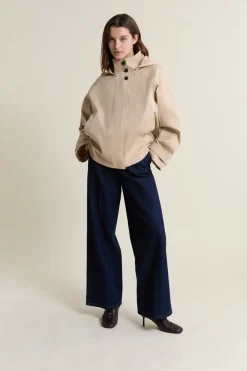 Sale ETAM Gabardina con capucha y algodón BEIGE