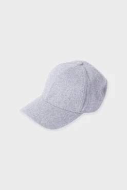 Hot ETAM Gorra con inicial bordada GRIS CLARO