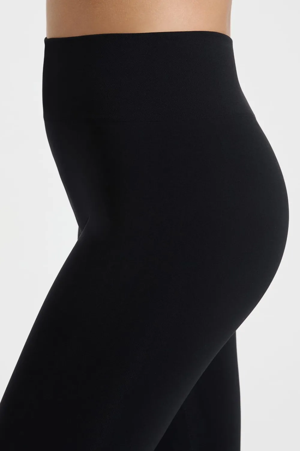 Discount ETAM Leggings efecto segunda piel NEGRO