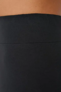 Clearance ETAM Leggings lisos de algodón NEGRO