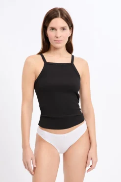Clearance ETAM Lote de 3 braguitas de algodón BLANCO