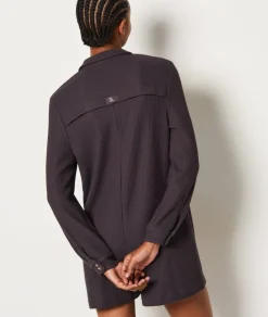 New ETAM Mono con botones en relieve NEGRO