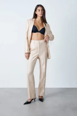 Hot ETAM Pantalón ancho ORO