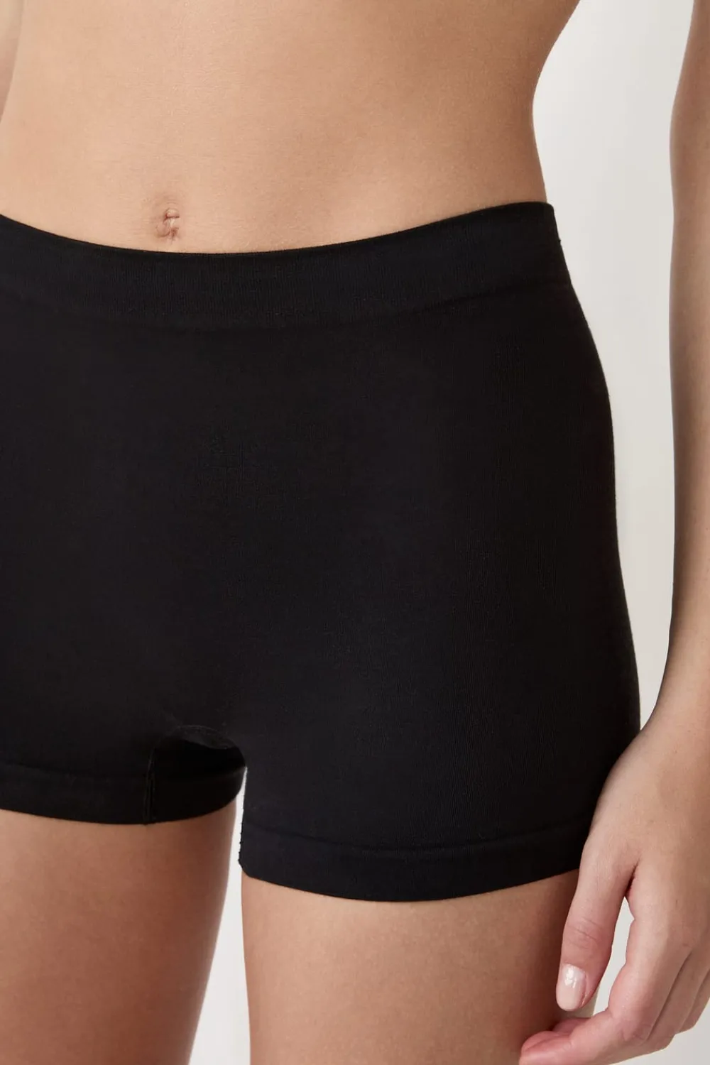 Best ETAM Pantalón corto de algodón para un confort óptimo NEGRO