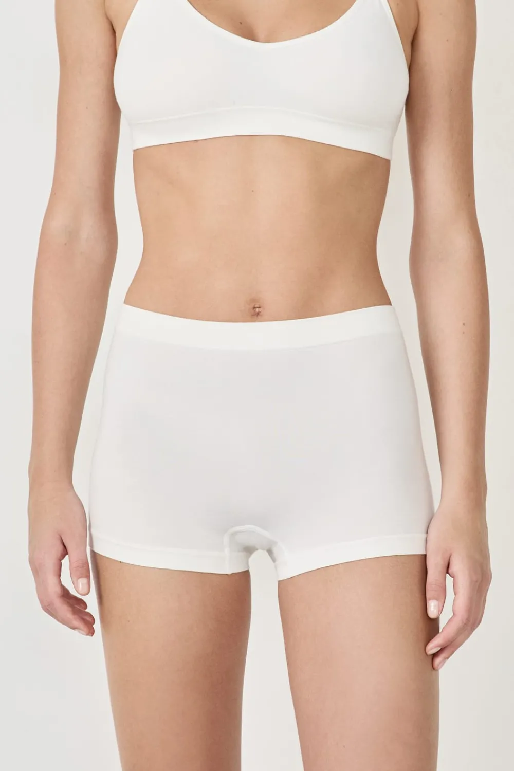 Discount ETAM Pantalón corto de algodón para un confort óptimo CRUDO