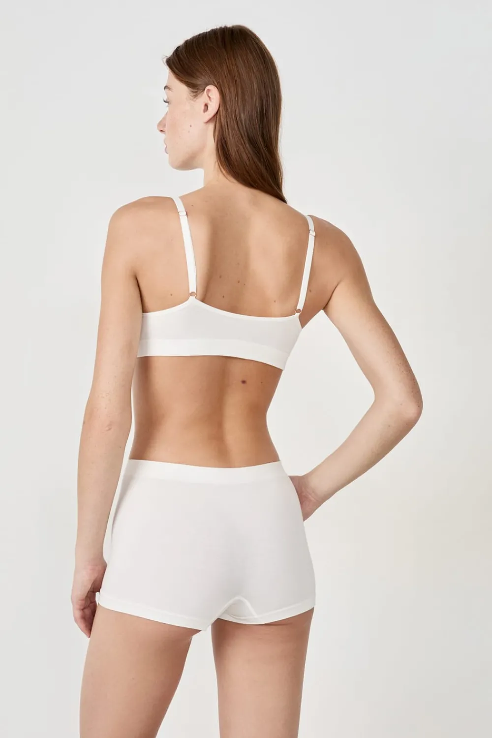 Discount ETAM Pantalón corto de algodón para un confort óptimo CRUDO