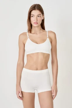Discount ETAM Pantalón corto de algodón para un confort óptimo CRUDO