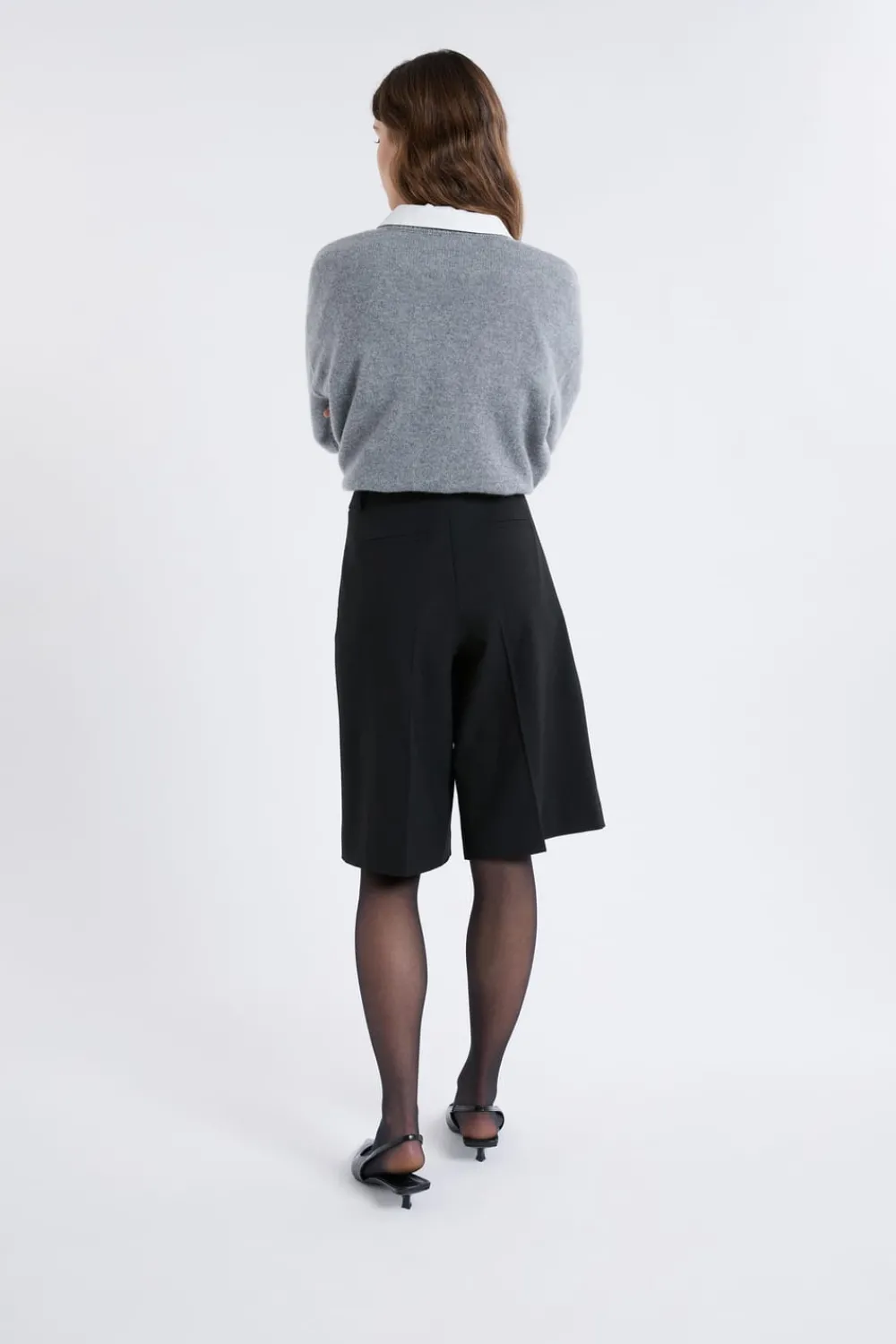 New ETAM Pantalón corto tipo bermuda NEGRO