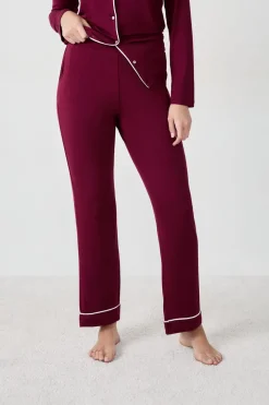 Best ETAM Pantalón de pijama BURDEOS GRANATE