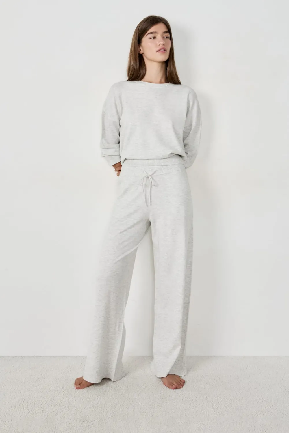 Discount ETAM Pantalón de pijama GRIS CLARO