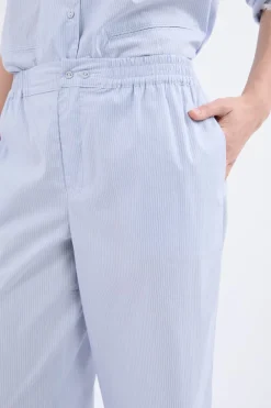 Online ETAM Pantalón de pijama a rayas AZUL