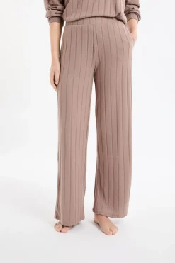 Outlet ETAM Pantalón de pijama ancho MARR&Oacute;N