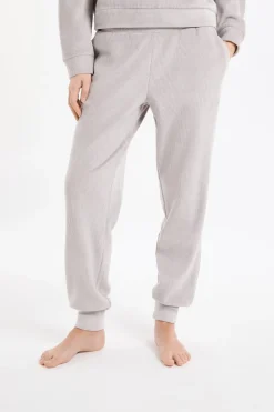 Hot ETAM Pantalón de pijama con cintura elástica GRIS