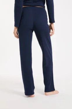 ETAM Pantalón de pijama de algodón AZUL REAL