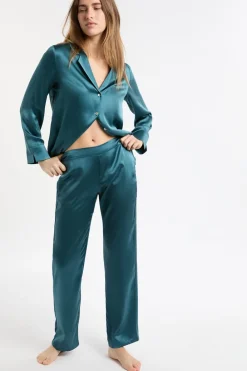 Best ETAM Pantalón de pijama de seda NATURAL
