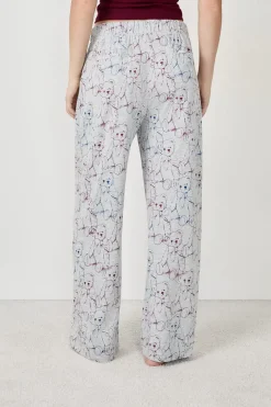 New ETAM Pantalón de pijama estampados GRIS
