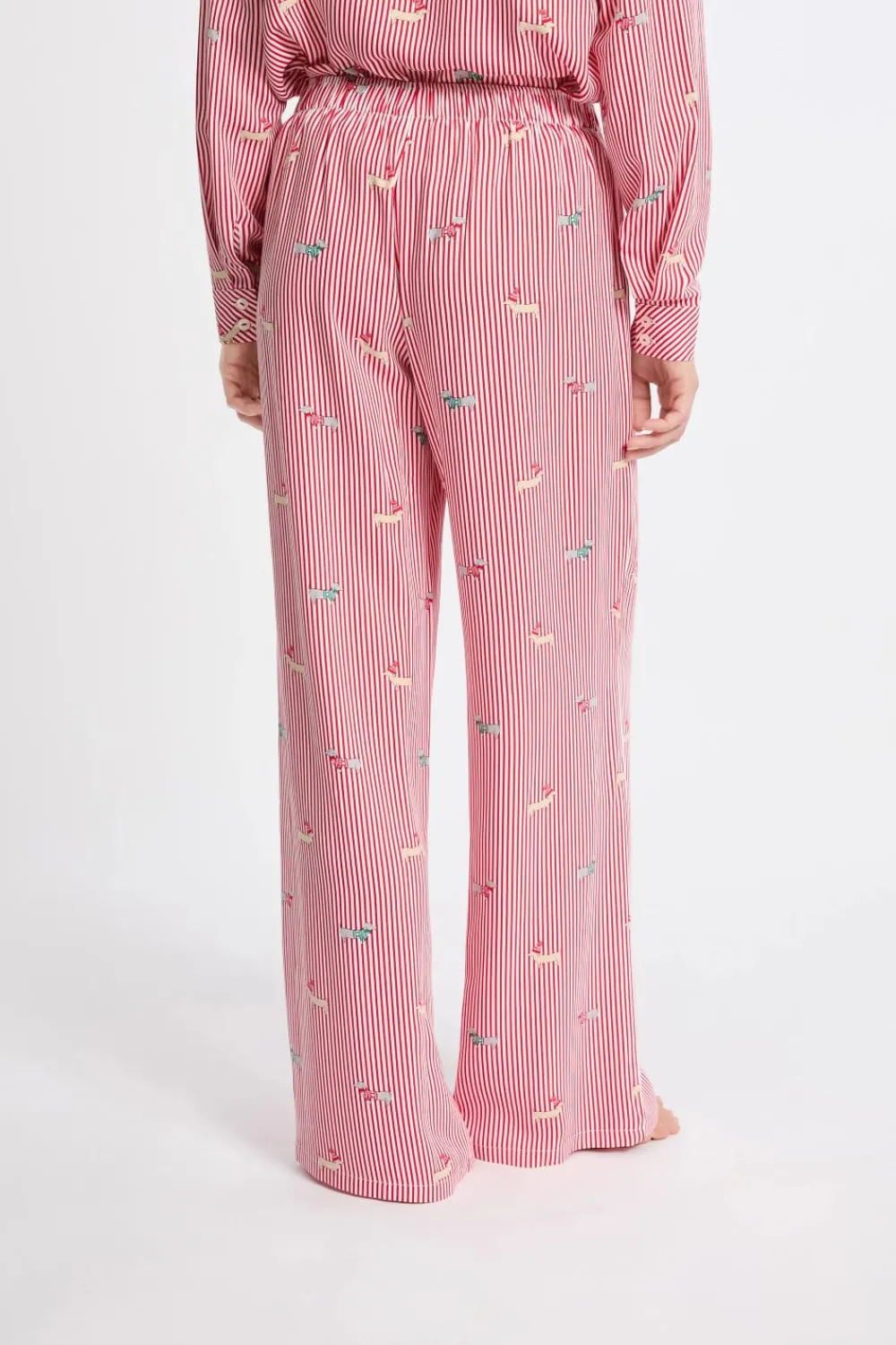 Outlet ETAM Pantalón de pijama estampado ROJO