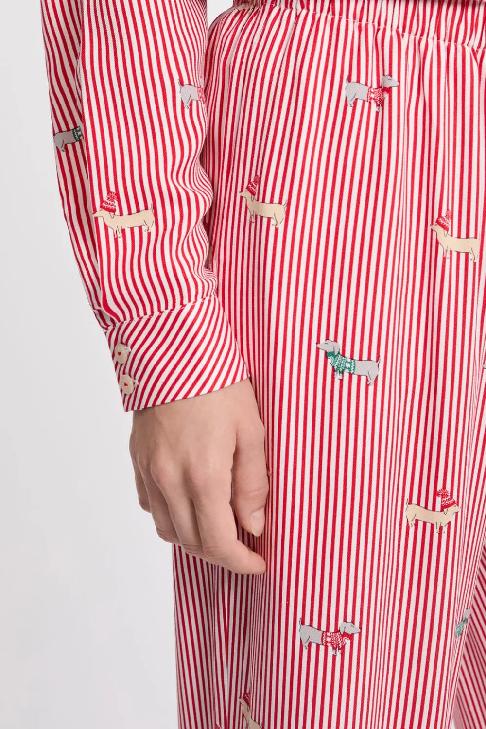 Outlet ETAM Pantalón de pijama estampado ROJO