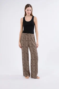 Discount ETAM Pantalón de pijama estampado MARRÓN