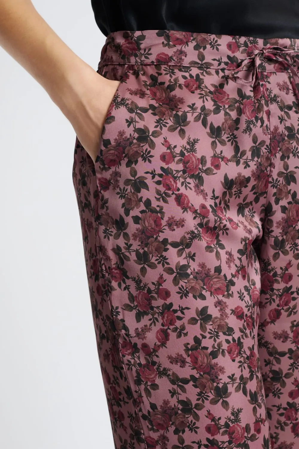 Discount ETAM Pantalón de pijama satinado ROSA