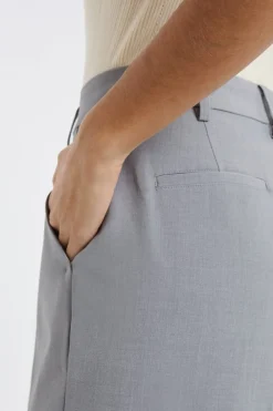 Hot ETAM Pantalón de traje ancho GRIS