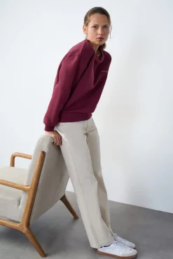 Outlet ETAM Pantalón vaquero recto BEIGE