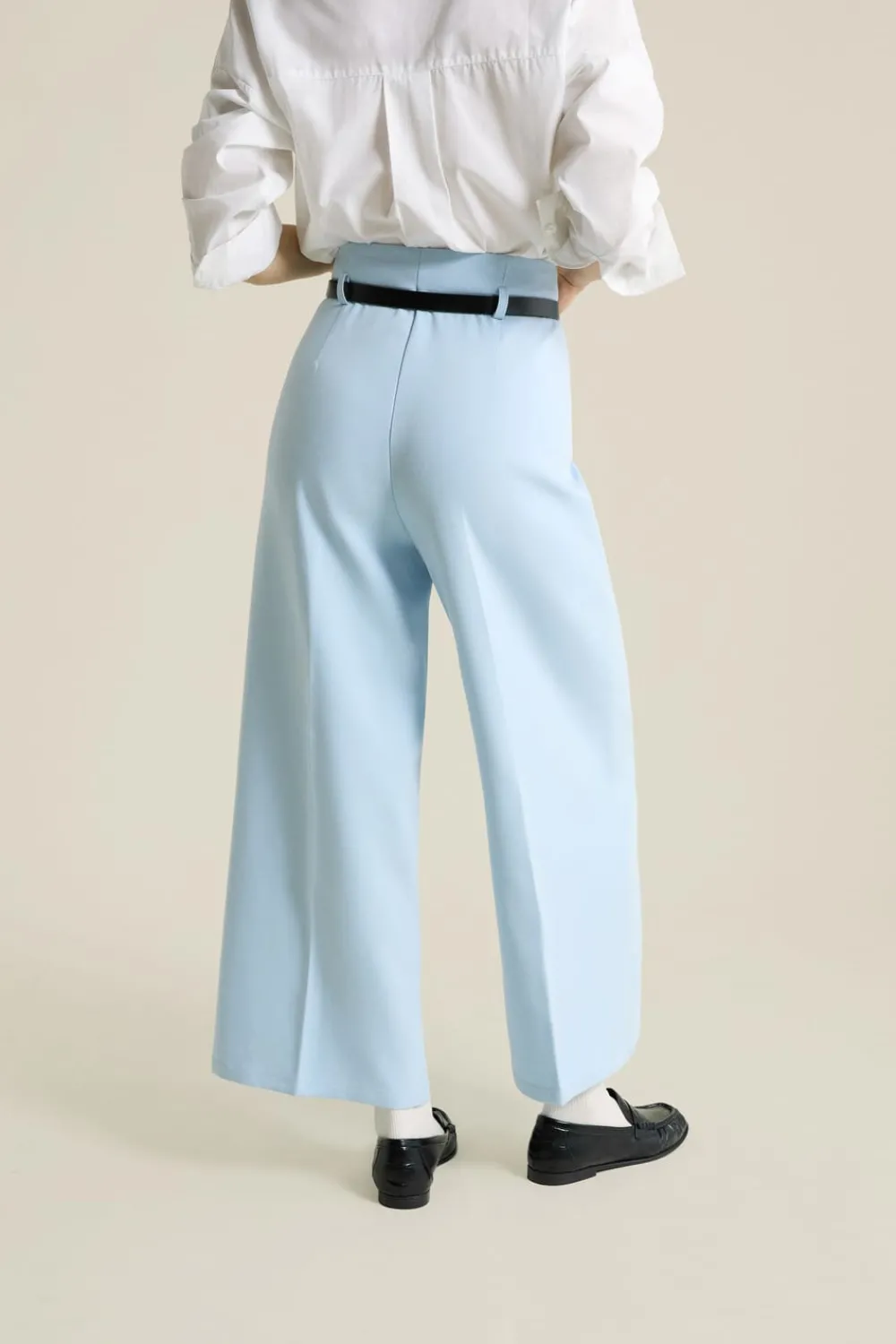 Best ETAM Pantalon cropped BLEU
