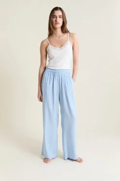 Sale ETAM Pantalon de pyjama à pois BLEU
