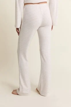 Best ETAM Pantalon de pyjama à rayures BEIGE
