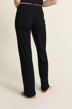 Outlet ETAM Pantalon de pyjama avec coton NOIR