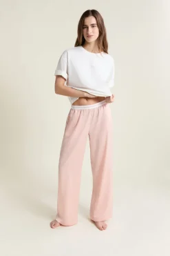 ETAM Pantalon de pyjama taille élastique