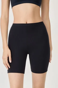 ETAM Pantalones cortos de algodón NEGRO