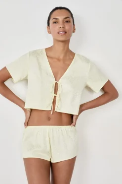 Discount ETAM Pantalones cortos de pijama VAINILLA