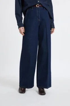 Online ETAM Pantalones vaqueros anchos de algodón JEAN DENIM