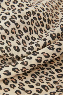 Best ETAM Pareo de algodón estampado BEIGE