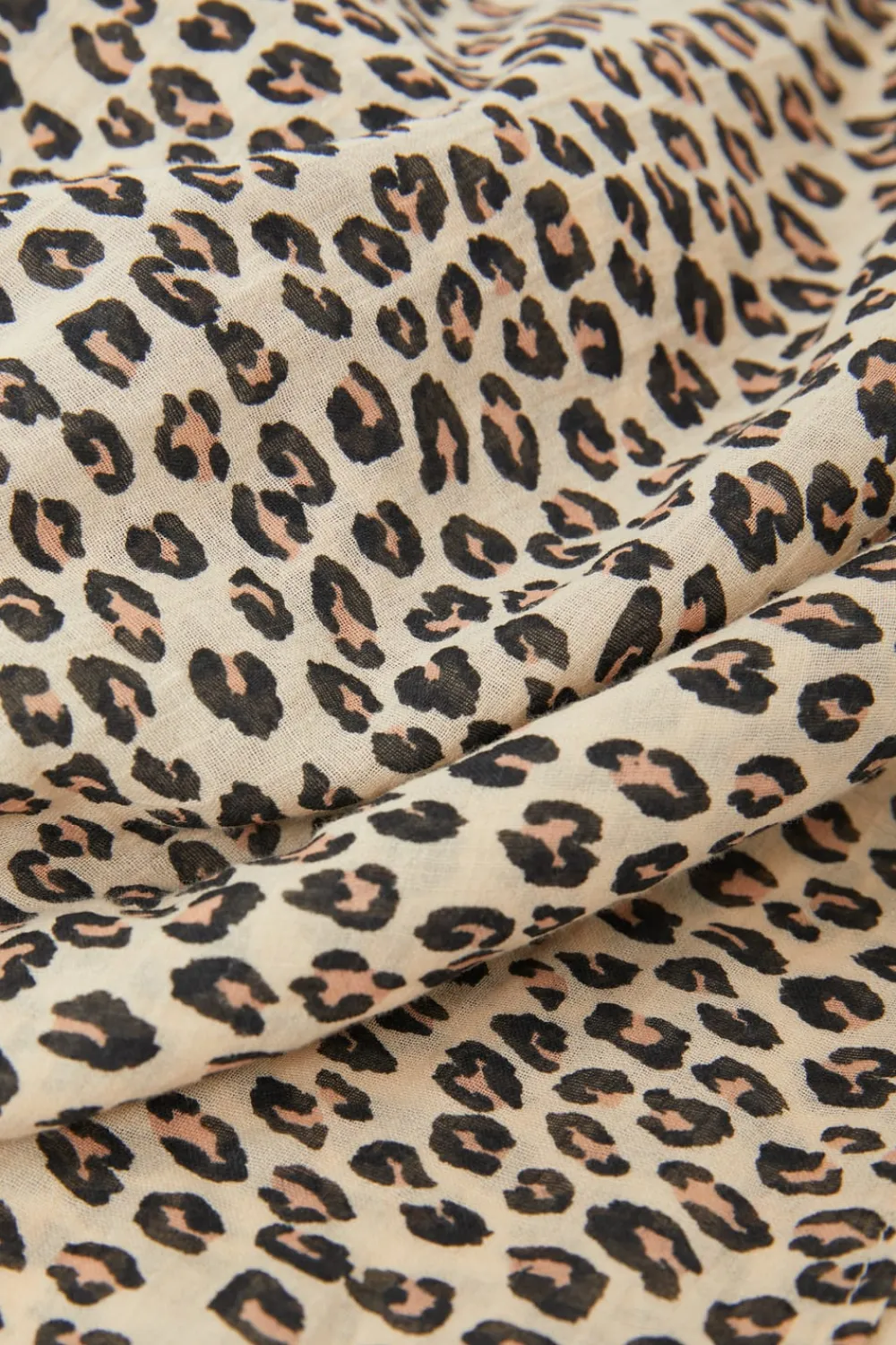 Best ETAM Pareo de algodón estampado BEIGE