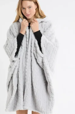 Clearance ETAM Poncho con mangas 3/4 GRIS