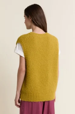 Discount ETAM Pull sans manches VERT