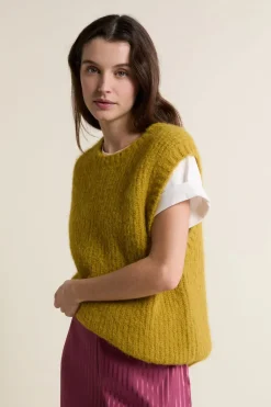 Discount ETAM Pull sans manches VERT