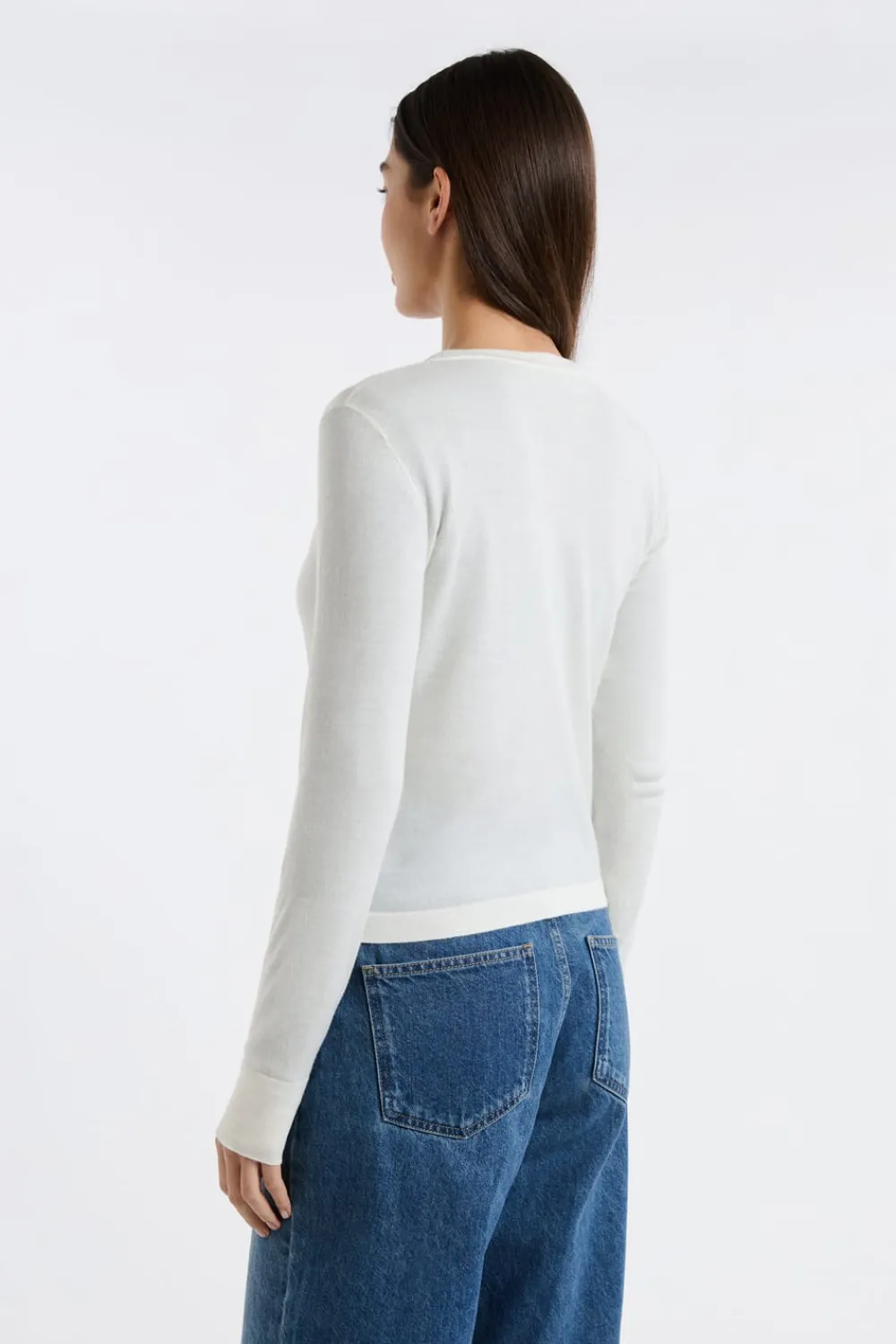 Clearance ETAM Rebeca de lana crudo