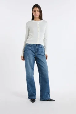 Clearance ETAM Rebeca de lana crudo