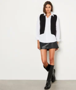 New ETAM Rebeca sin mangas NEGRO
